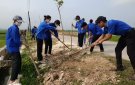 Chương trình phối hợp Đoàn xã Hà Hải và Đoàn xã Lĩnh toại Công trình " Đường cây Thanh niên" 