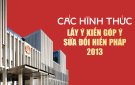 Triển khai lấy ý kiến nhân dân về sửa đổi Hiến pháp 