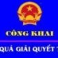 Công khai kết quả giải quyết TTHC tháng 01/2024