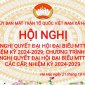 CHƯƠNG TRÌNH HÀNH ĐỘNG THỰC HIỆN NGHỊ QUYẾT ĐẠI HỘI ĐẠI BIỂU MẶT TRẬN TỔ QUỐC VIỆT NAM  CÁC CẤP NHIỆM KỲ 2024- 2029